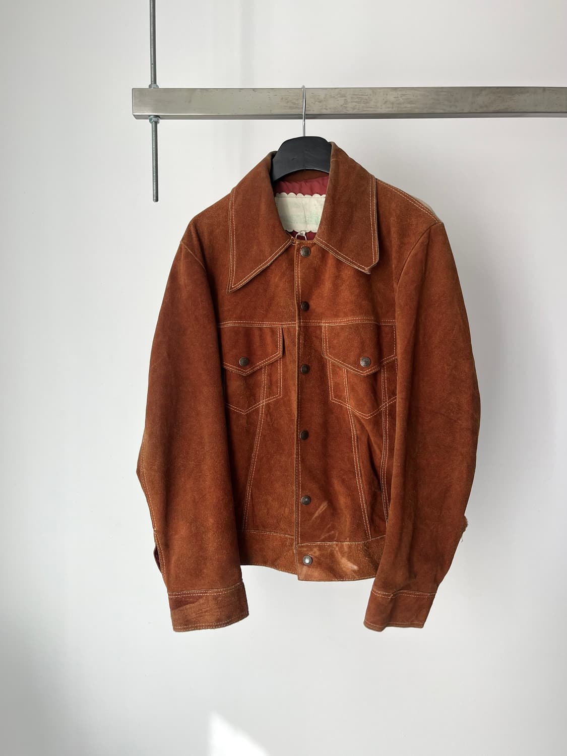 1970-80's vintage suede jacket  상품이미지1