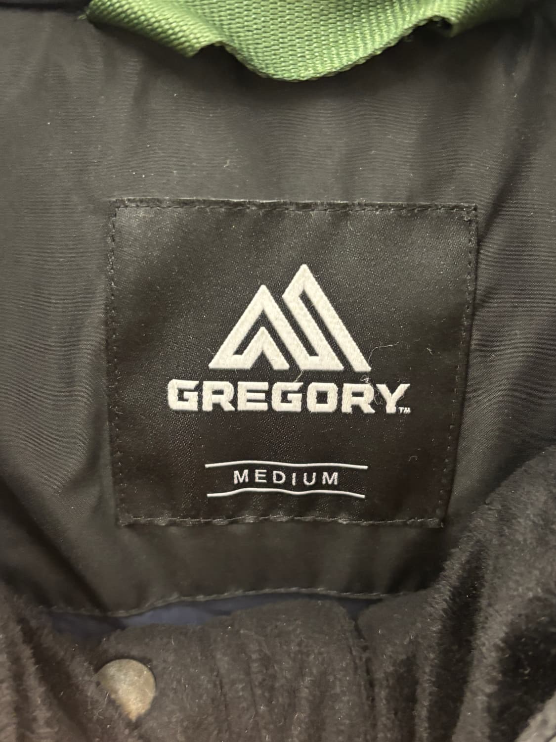 그래고리 블랙 롱패딩 M 상품이미지4