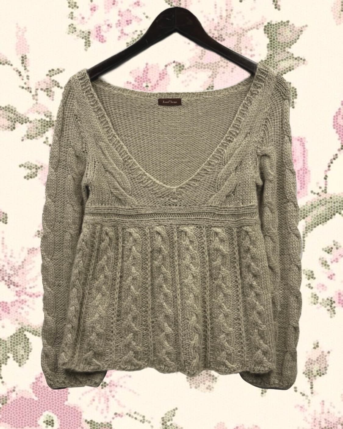 페어리 꽈배기 베이비돌 니트탑 상품이미지1