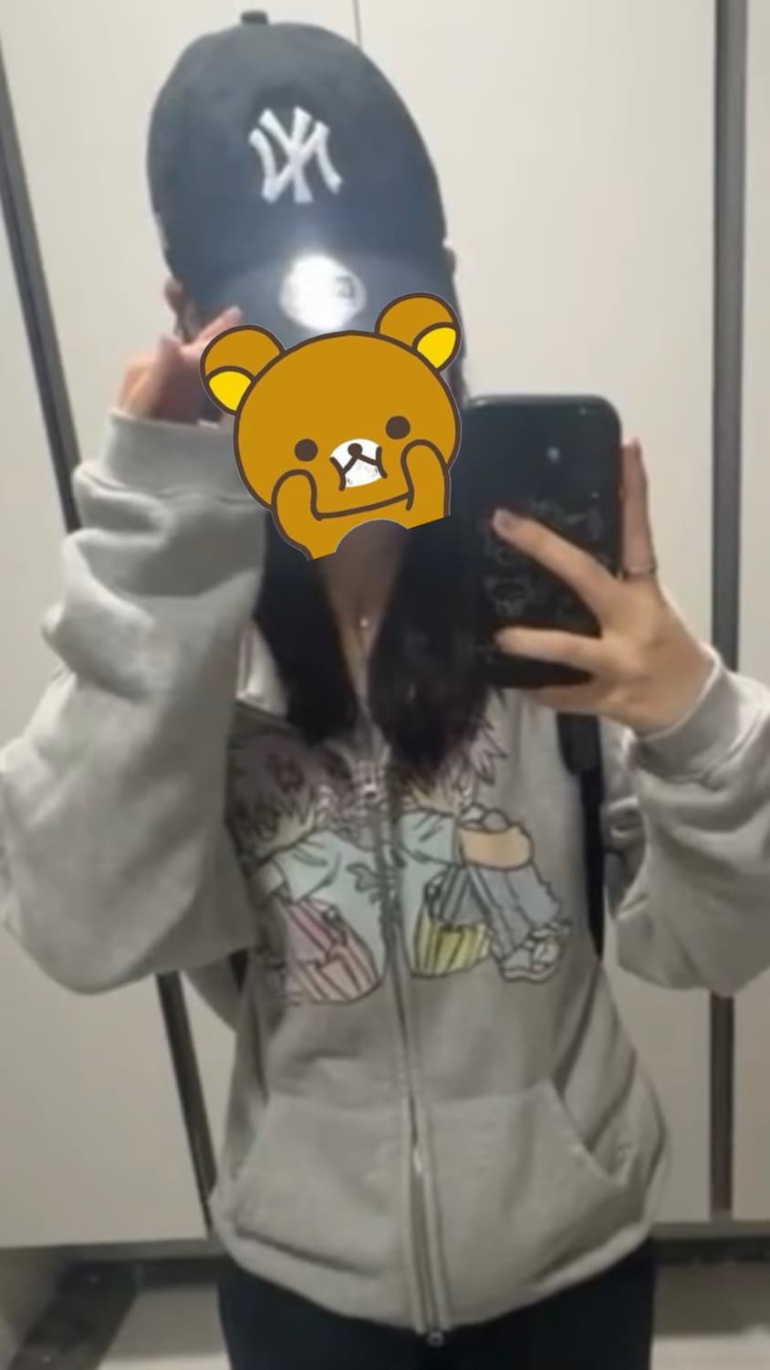 카리나 후드집업 L 상품이미지3