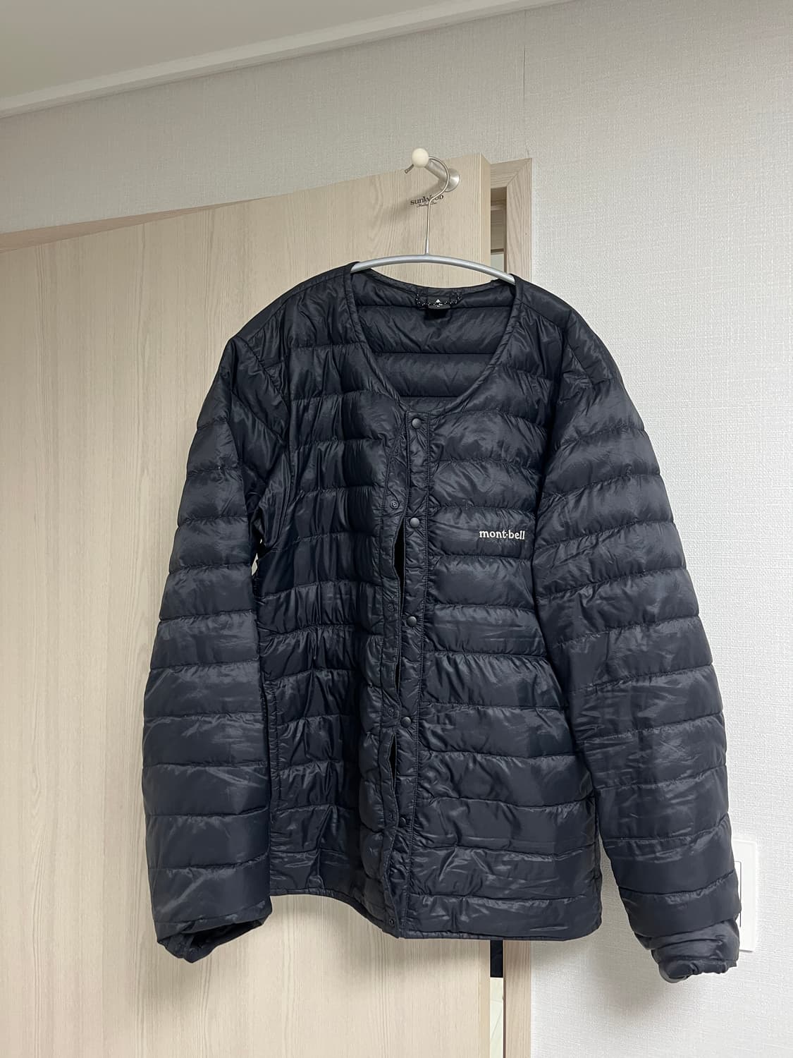 몽벨 남성 수페리어 다운 라운드넥 자켓 블랙 L 상품이미지1
