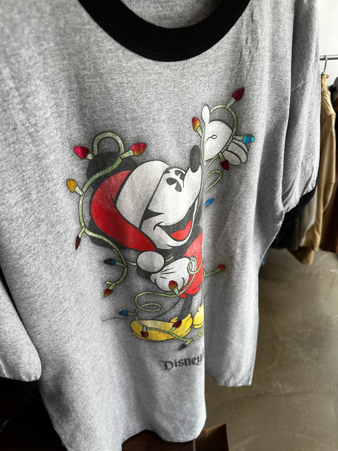 Disney World Mickey Mouse Ringer Tee 상품이미지1