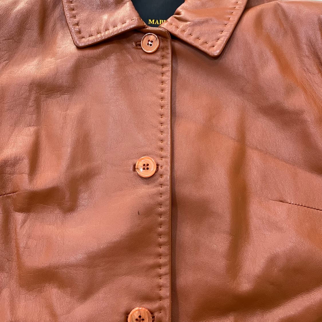 88 마브룬 여성 양가죽 자켓 0409M 상품이미지5