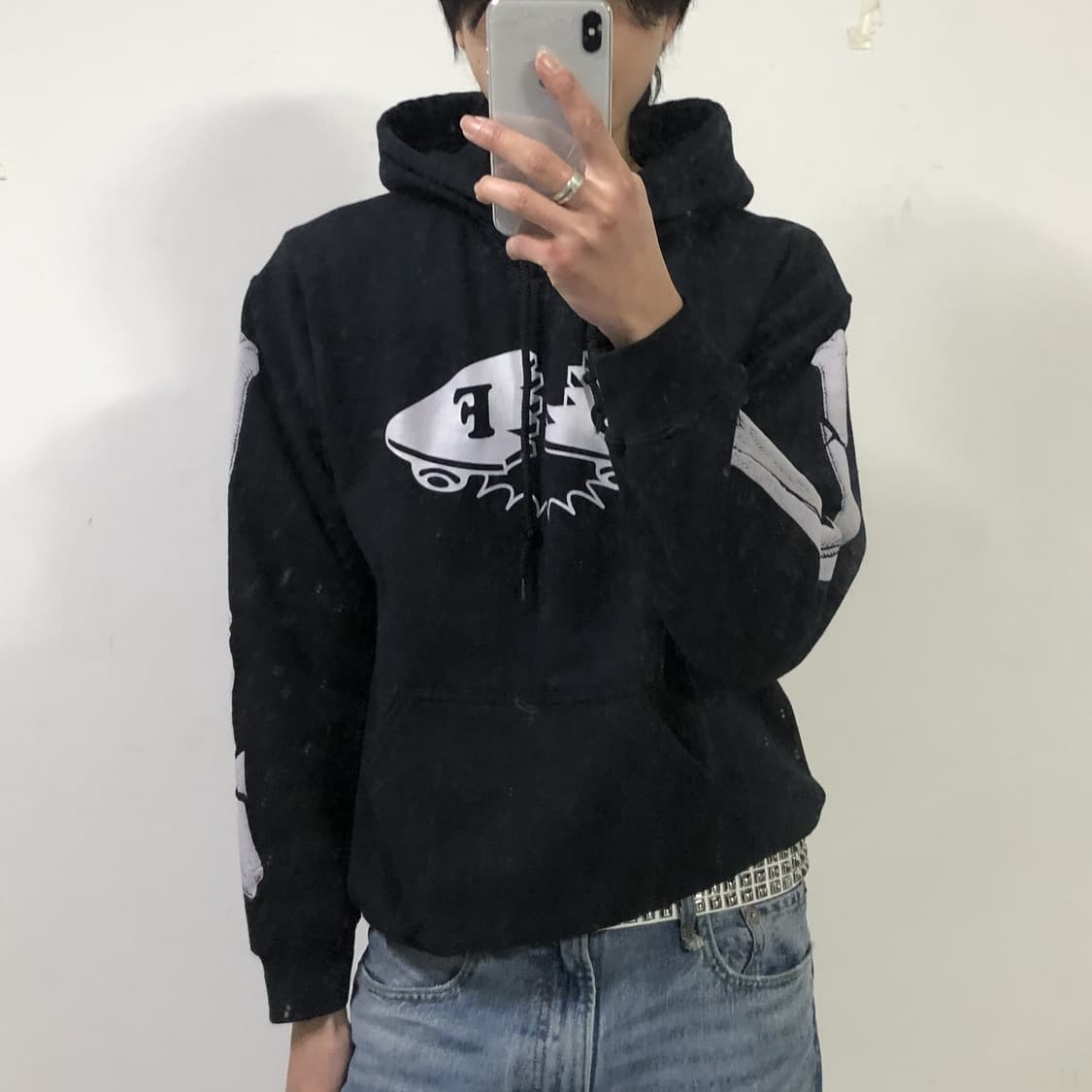 사스콰치 패브릭스 10꼬르소모 본 후디 상품이미지4