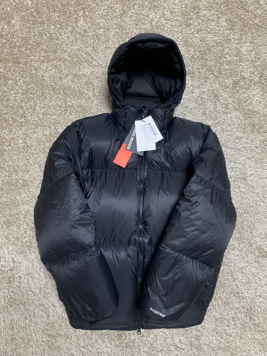 새상품 25fw 브라운야드 에베레스트 구스다운 파카 블랙 6사이즈 상품이미지1
