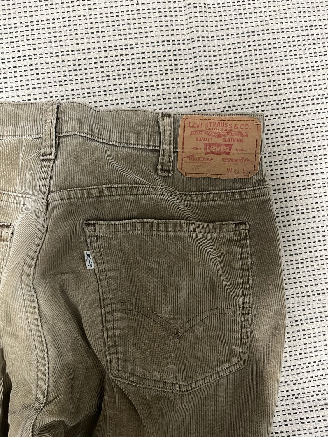 70s 빈티지 리바이스 517 코듀로이 상품이미지7