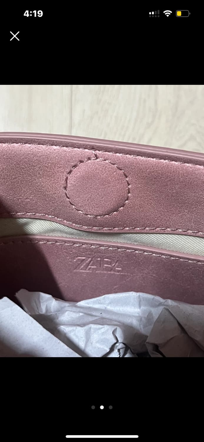 자라 핑크 숄더백 상품이미지2