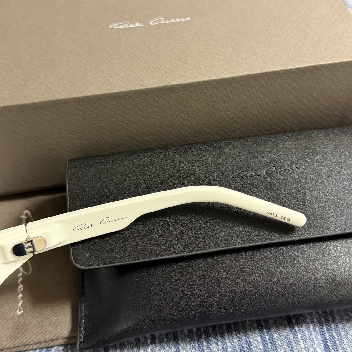 (OS) 릭오웬스 fog 포그 선글라스 화이트  상품이미지7