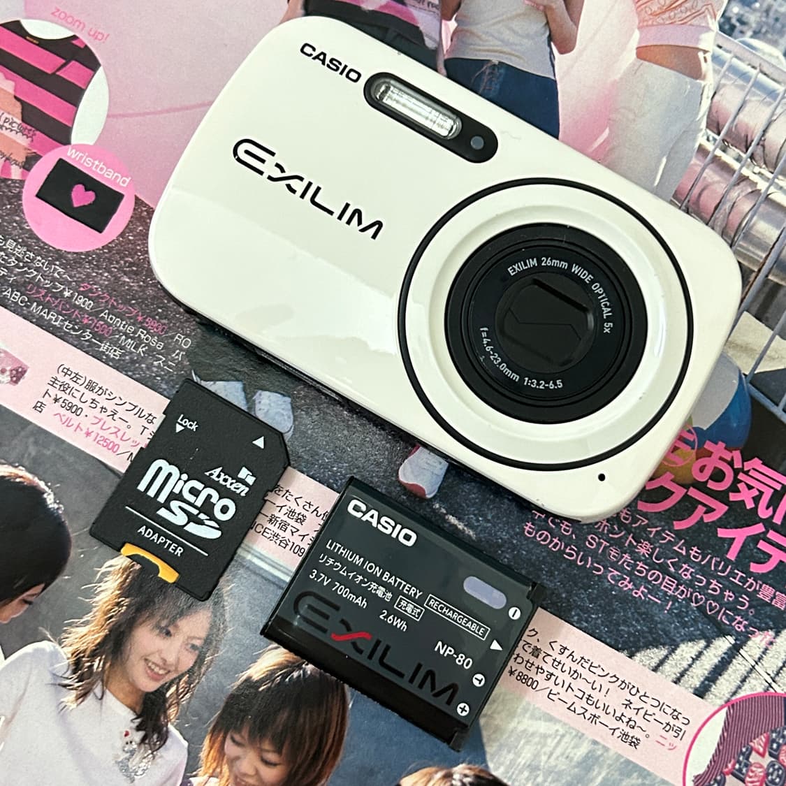 카시오 엑슬림 ex-n1 Casio Exilim 화이트 상품이미지6