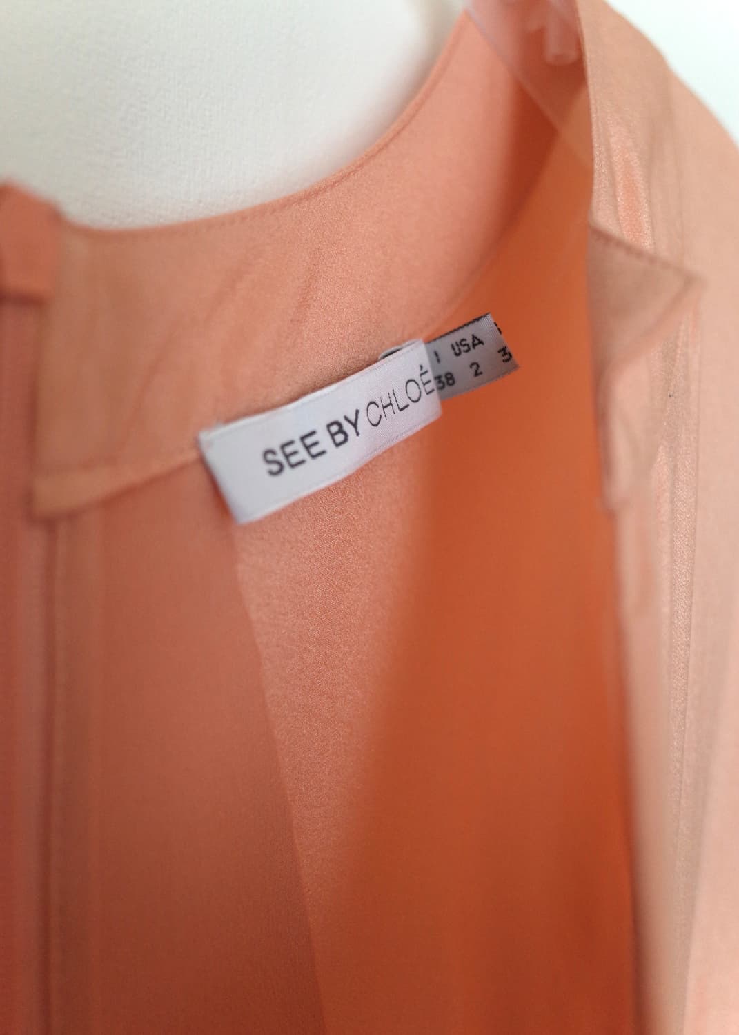 See by Chloe 실크 원피스 상품이미지10