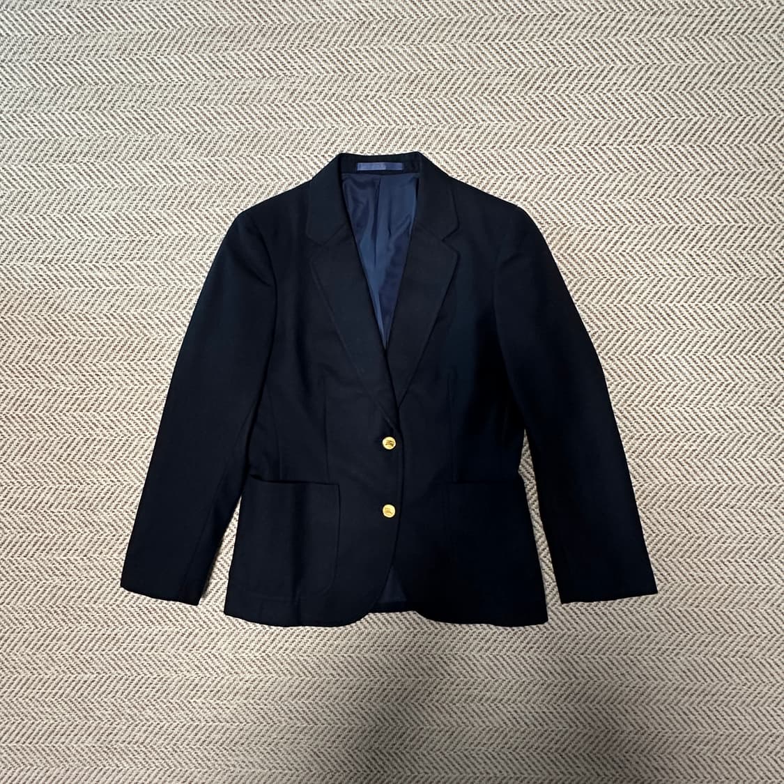 BURBERRYS gold button wool blazer 상품이미지1