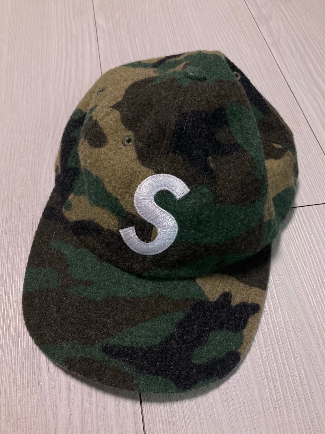 슈프림 s로고 카모 울 캡 (supreme) 상품이미지1