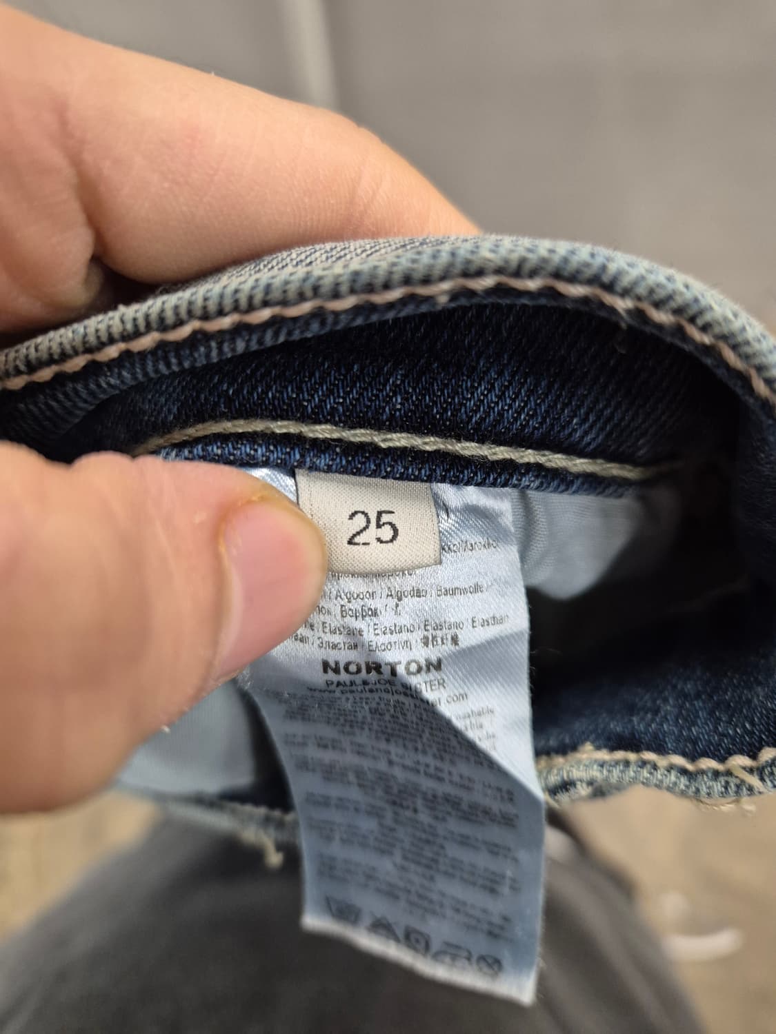 폴앤조 시스터 데님 숏팬츠 25 상품이미지5