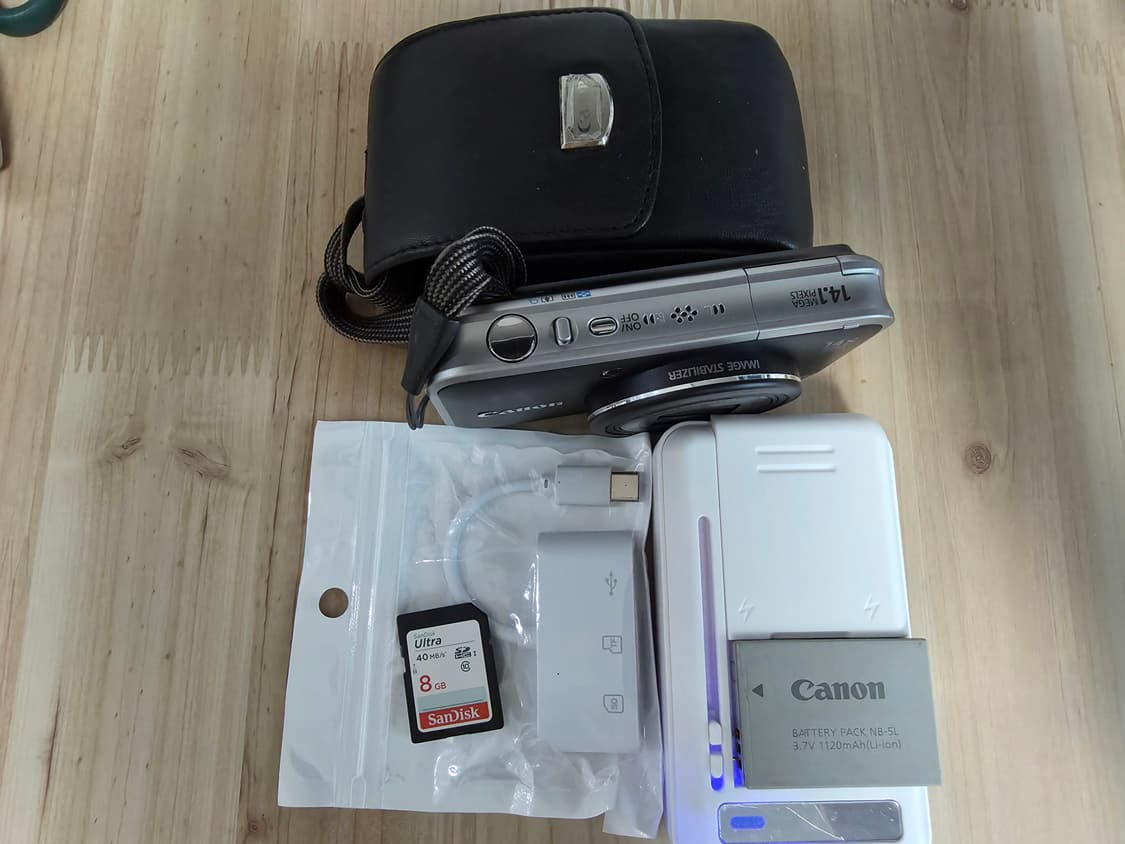 캐논 파워샷 SX210 is 빈티지 디지털카메라 상품이미지8