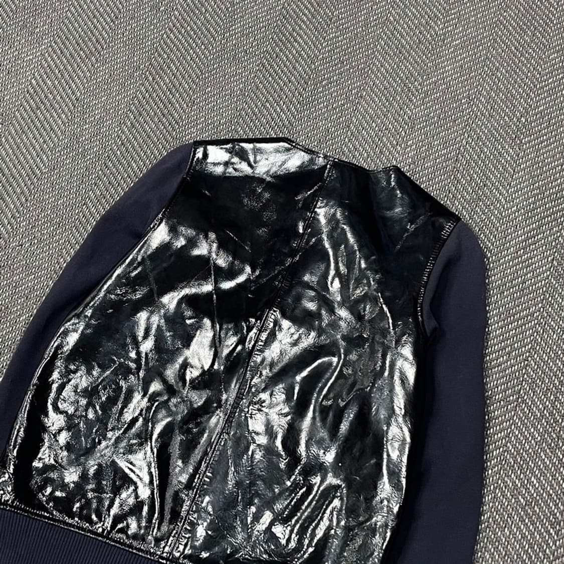 마르니 h&m 콜라보 레더 블루종 v0121 상품이미지4