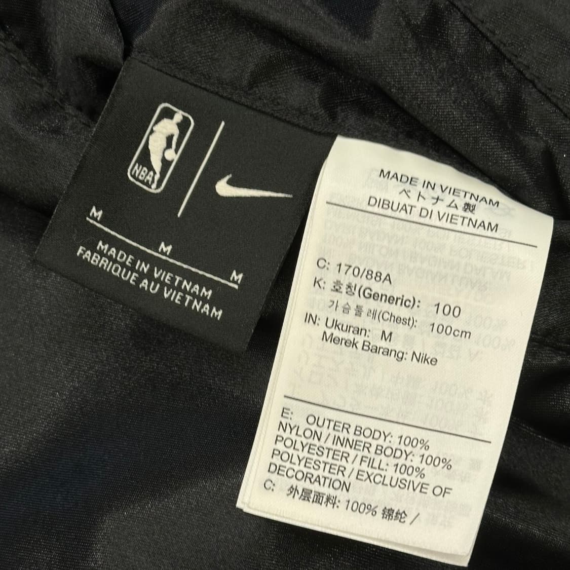 M 나이키 시카고 불스 NBA 리버시블 자켓 상품이미지6