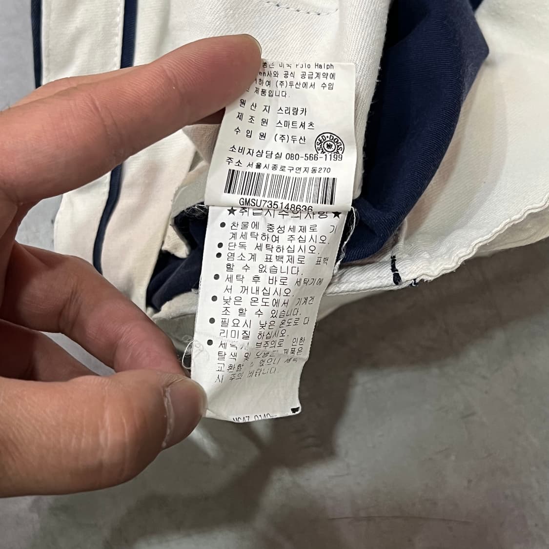  폴로골프 돌핀 자수 하프 팬츠 y16499 상품이미지8