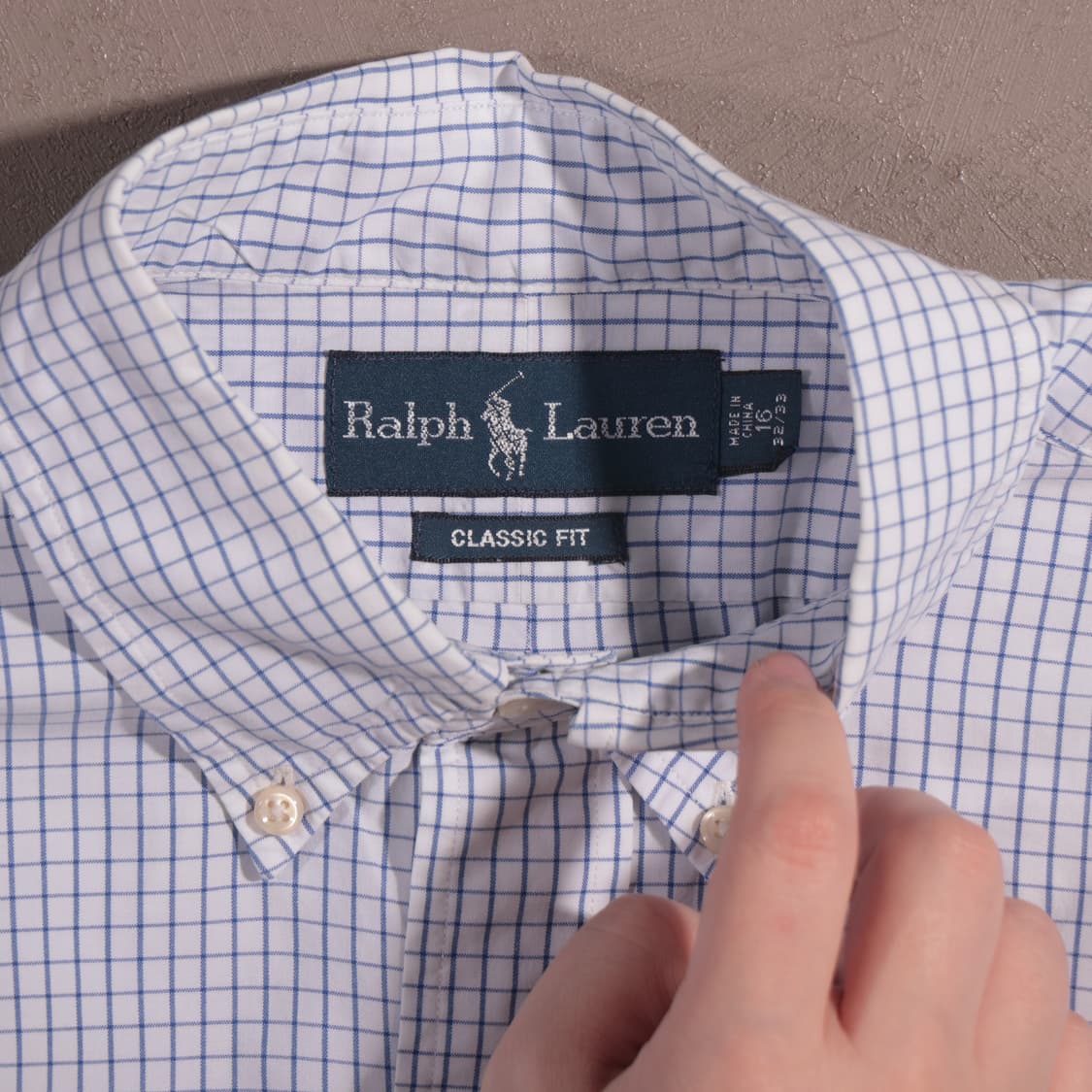 폴로 랄프로렌 체크셔츠 상품이미지3