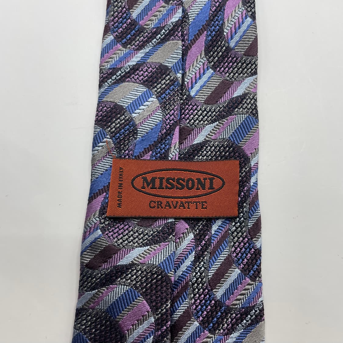 459) (MISSONI) 미쏘니 패턴 넥타이 상품이미지5