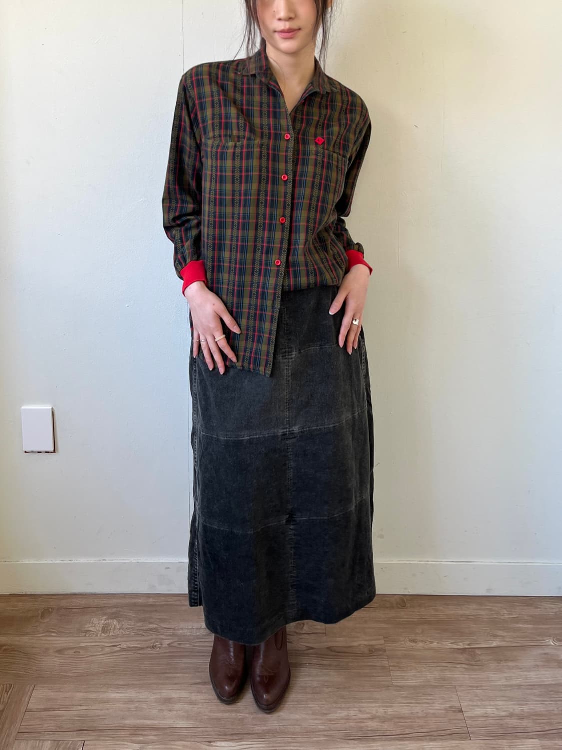 Christian Dior 아트 체크 셔츠 상품이미지7