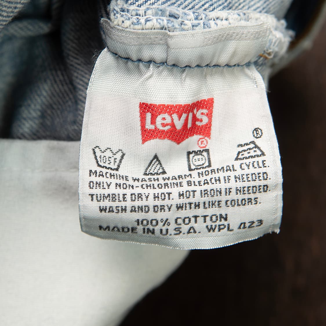 [33] 90s 리바이스 USA 메이드 501 데님팬츠 MB-1333  상품이미지9