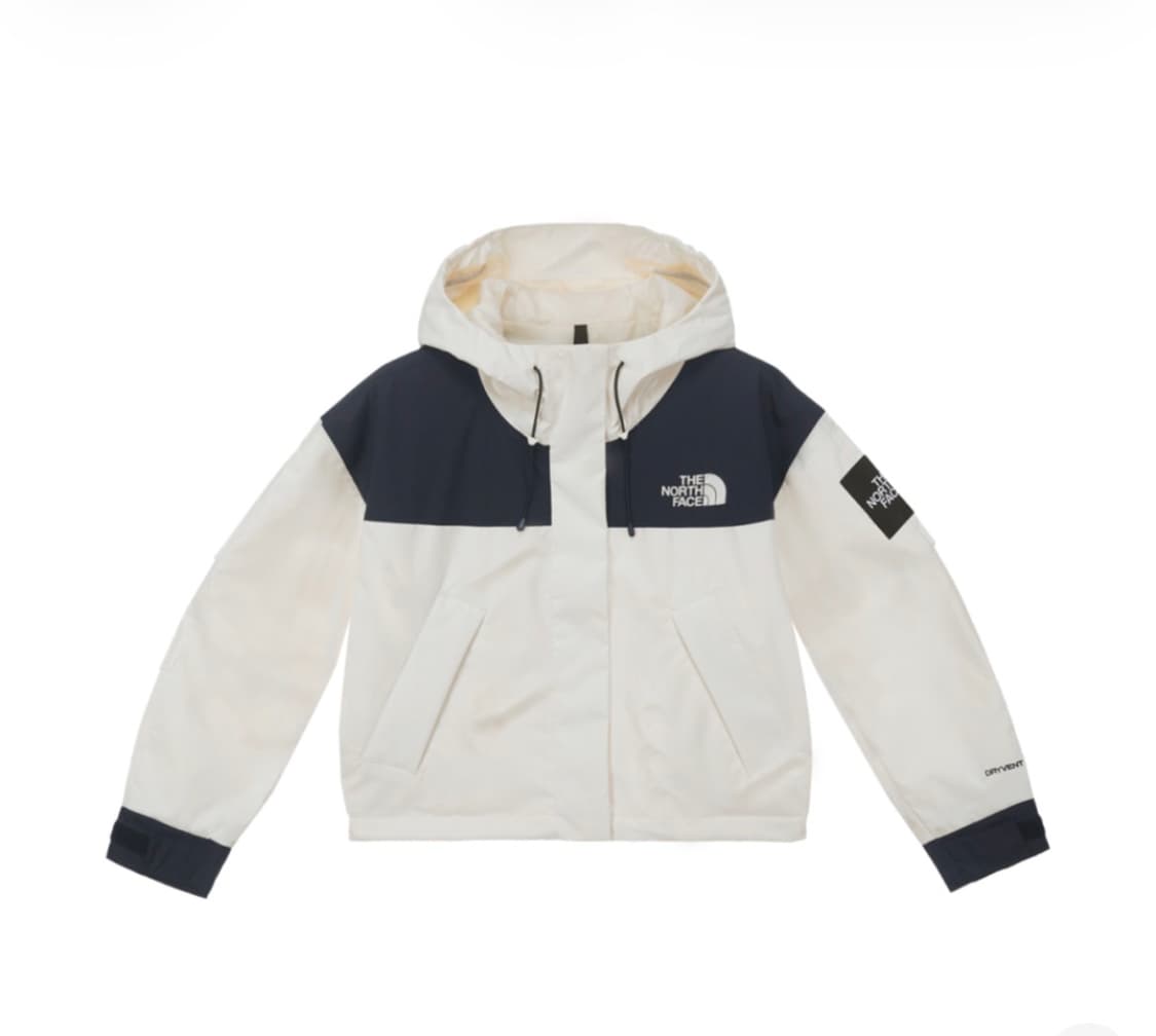노스페이스 화이트 라벨 베이든 크롭 자켓 크림 상품이미지1