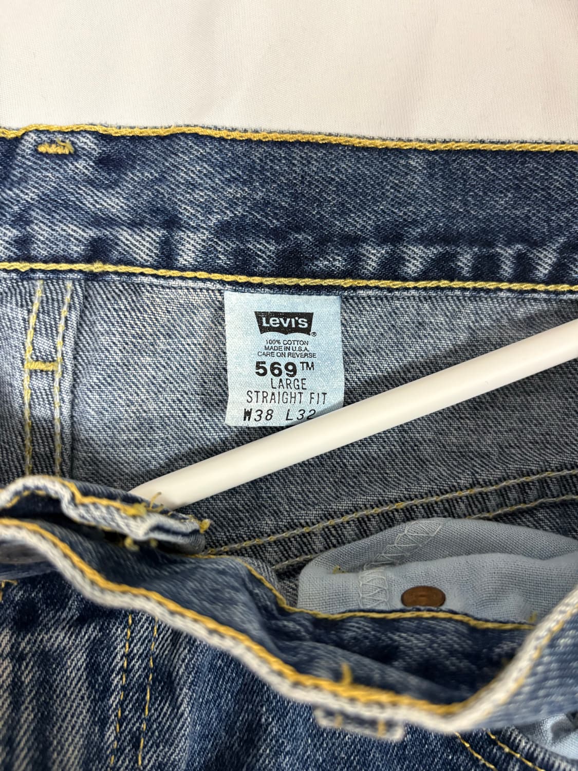 (38x32) 90s 리바이스 569 made in usa 상품이미지8