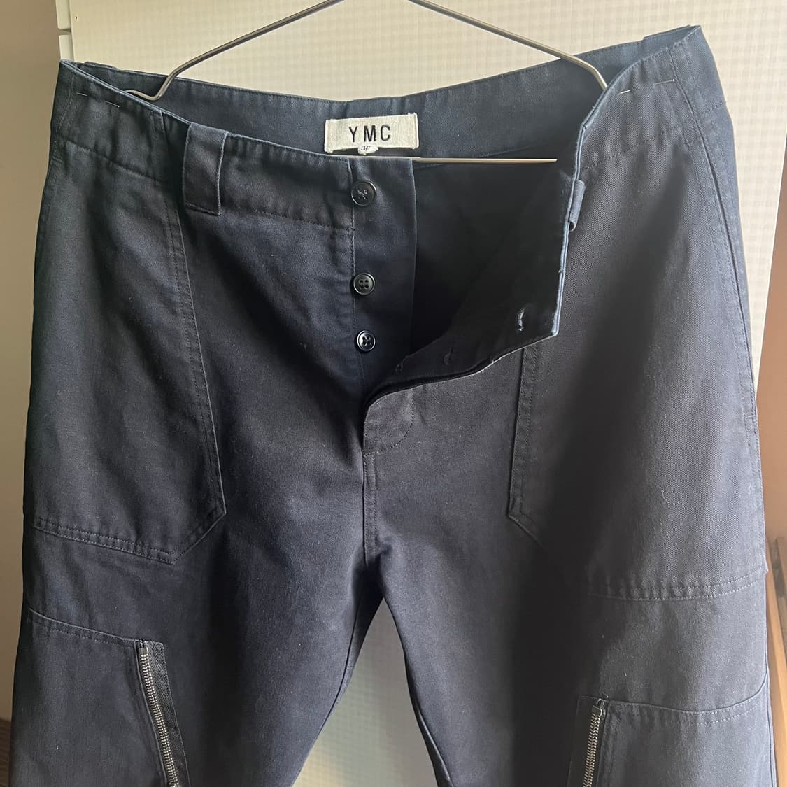 밀리터리 트랜스폼 치노팬츠 블랙 상품이미지6