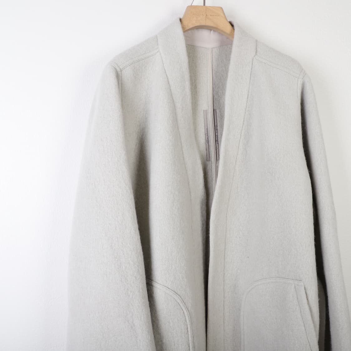46 / Rick Owens 릭오웬스 울 알파카 로브 코트 상품이미지4