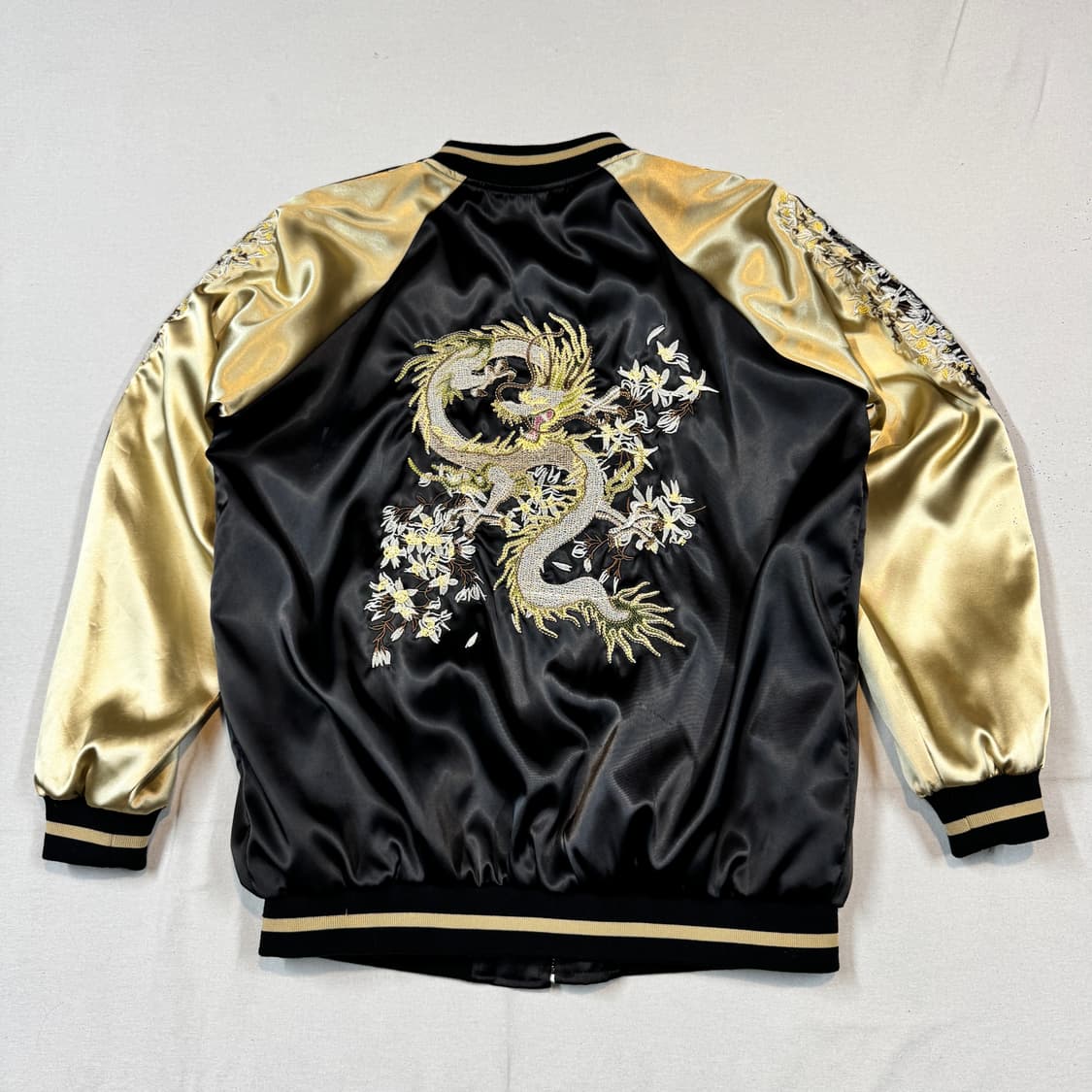 XL) 용자수 스카잔 블랙/골드 상품이미지6