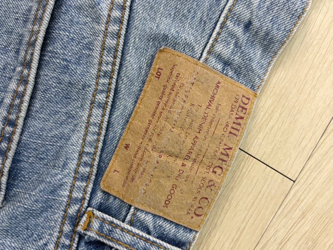 데밀 Lot.026 할리우드 슬림 데님 30 상품이미지4