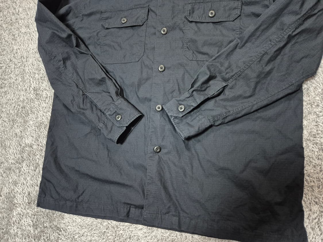 유니클로 남성 워크셔츠 네이비 L 상품이미지3