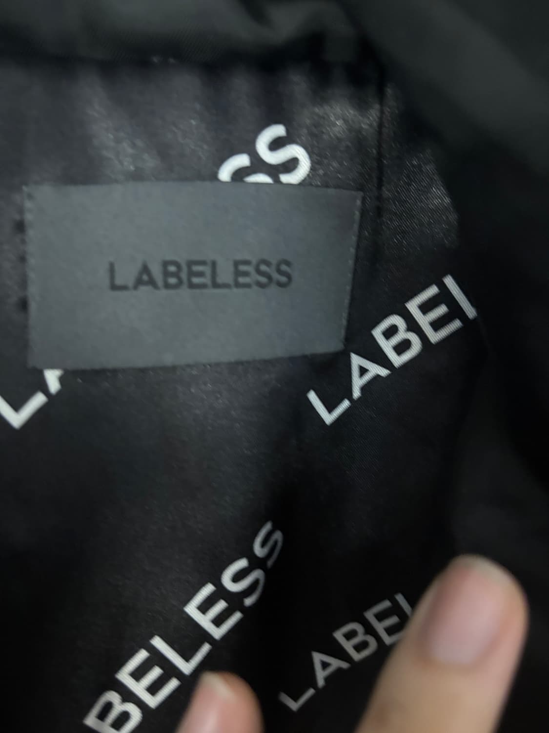 레이블리스 / 버클 시그니처 롱패딩 / xl 2xl 105 110 상품이미지3