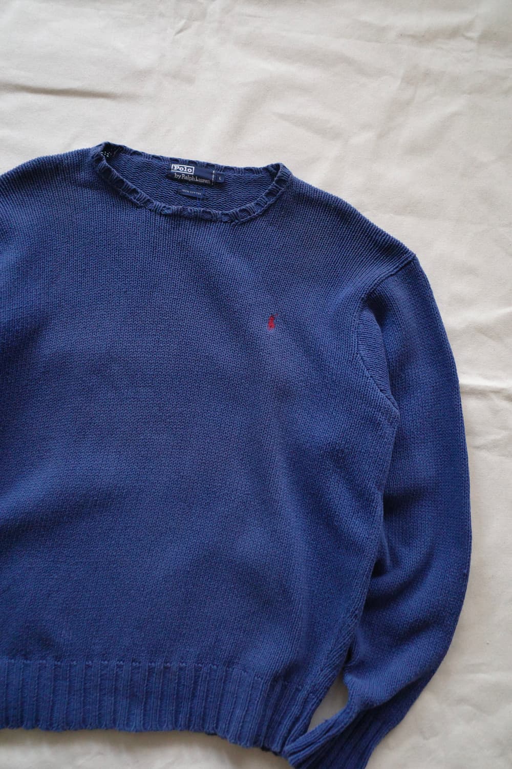 폴로 코튼 니트 상품이미지2