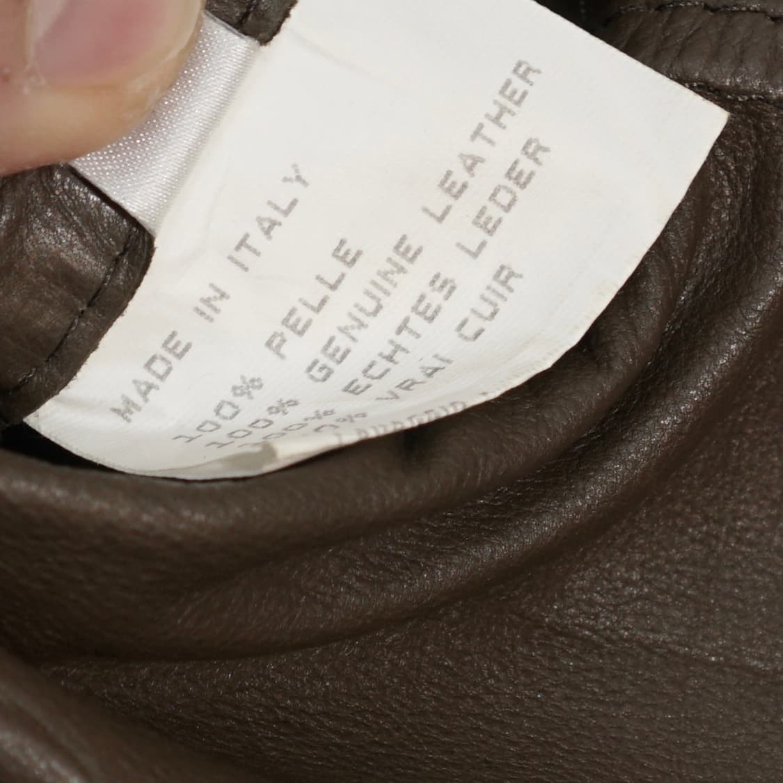 1990s  Bally 이태리 램스킨 리버시블 레더자켓 상품이미지9