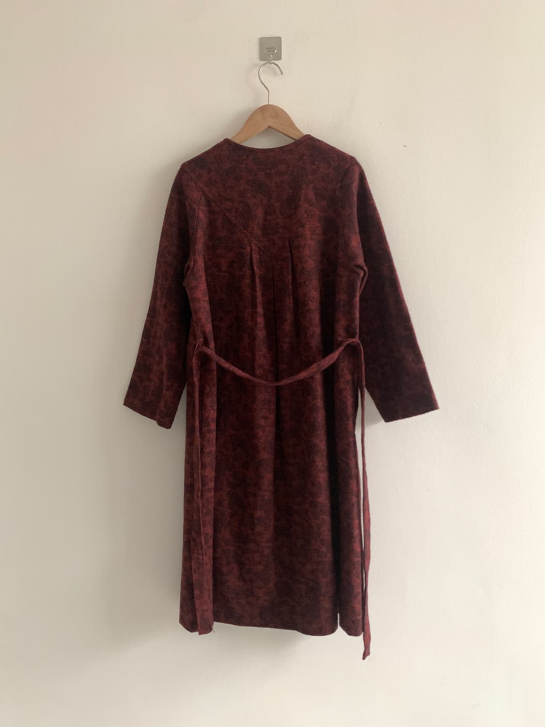 Rose Wool Ribbon Dress 상품이미지9