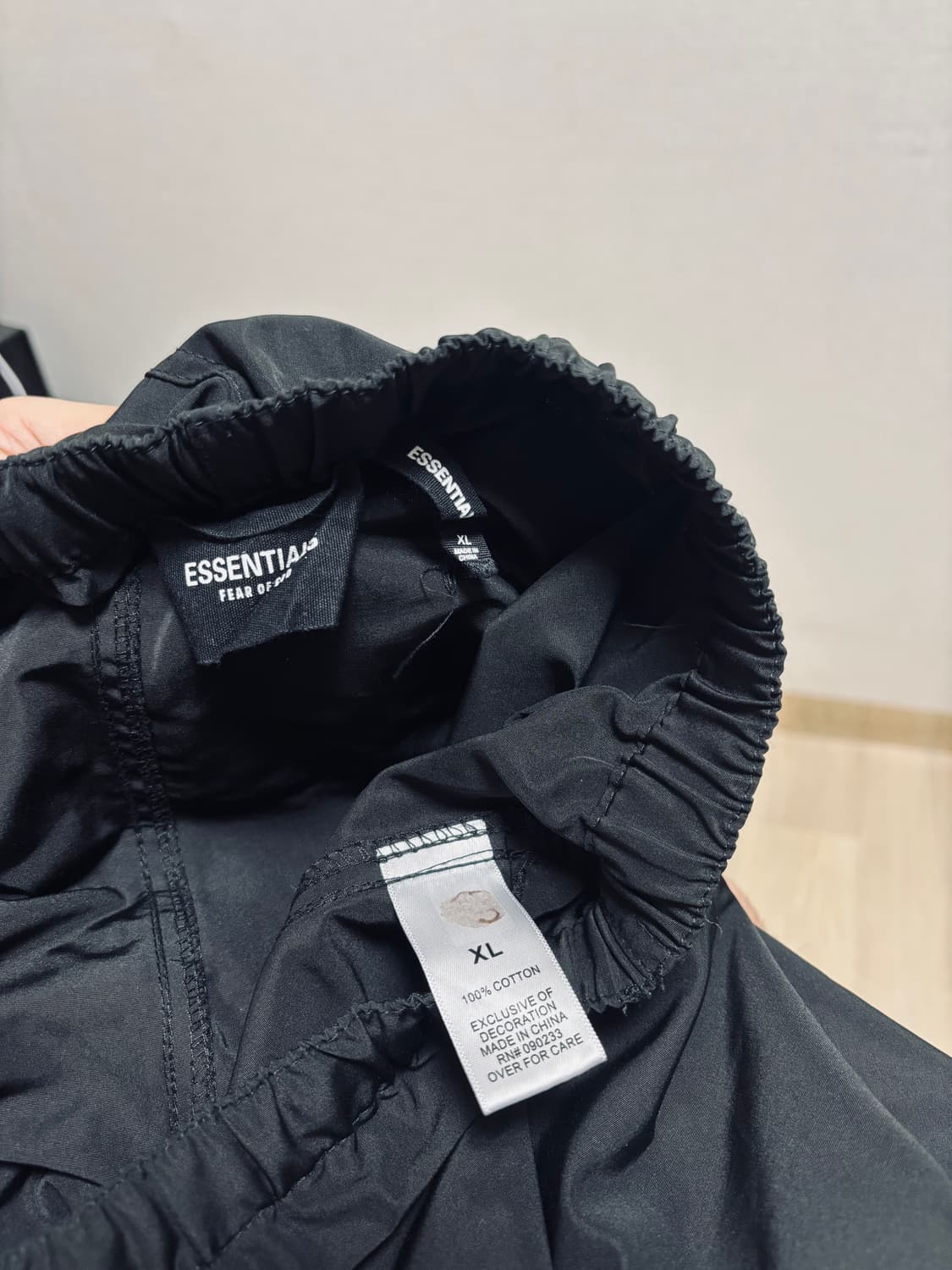 FEAR OF GOD ESSENTIALS 코튼 로고 하프 팬츠 상품이미지3