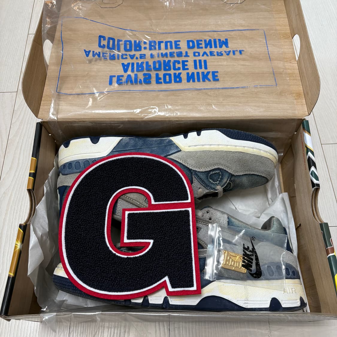 [270] 나이키 니고 리바이스 에어포스3 로우 상품이미지6