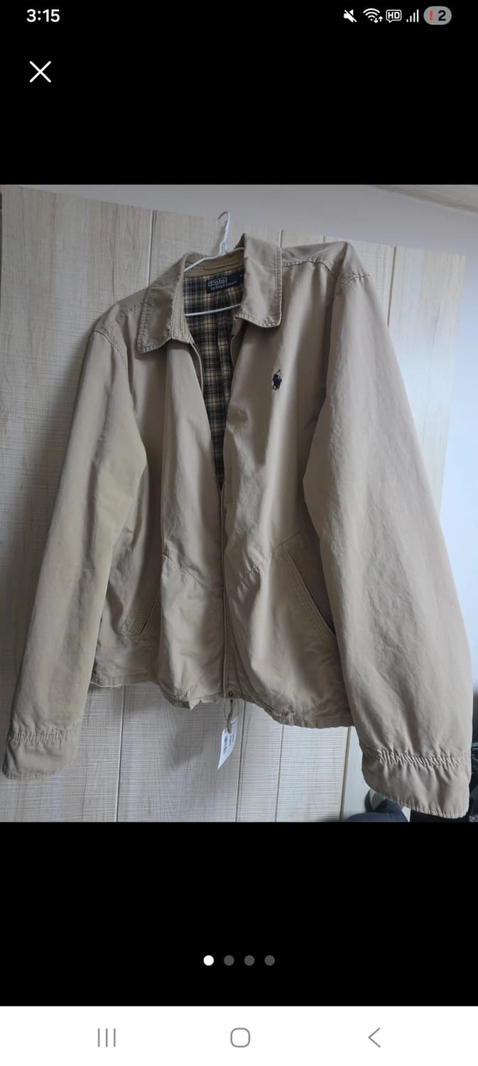 폴로 랄프로렌 베이지 포플린 자켓 L 상품이미지1
