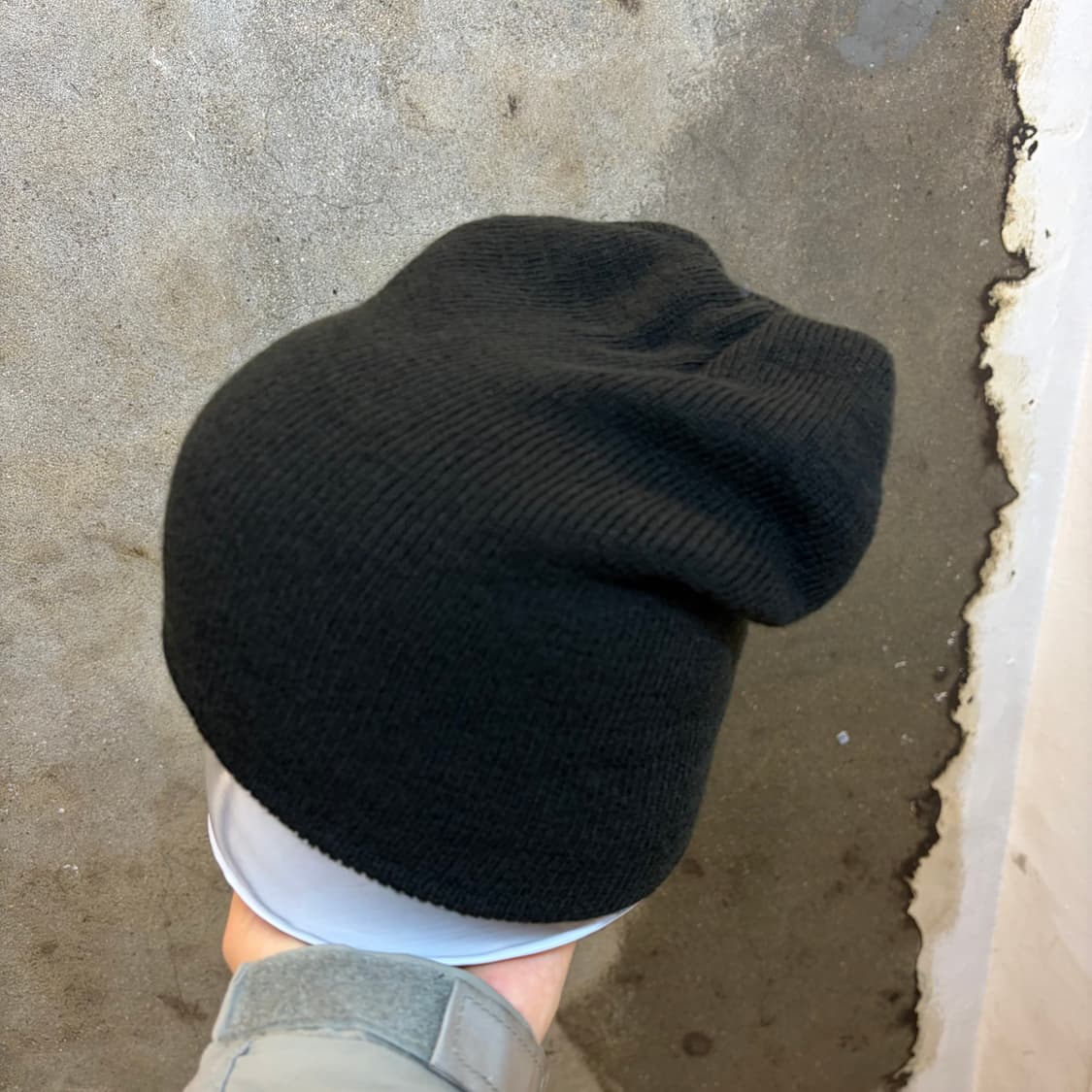 USA 빈티지 무지 니트 비니 상품이미지3