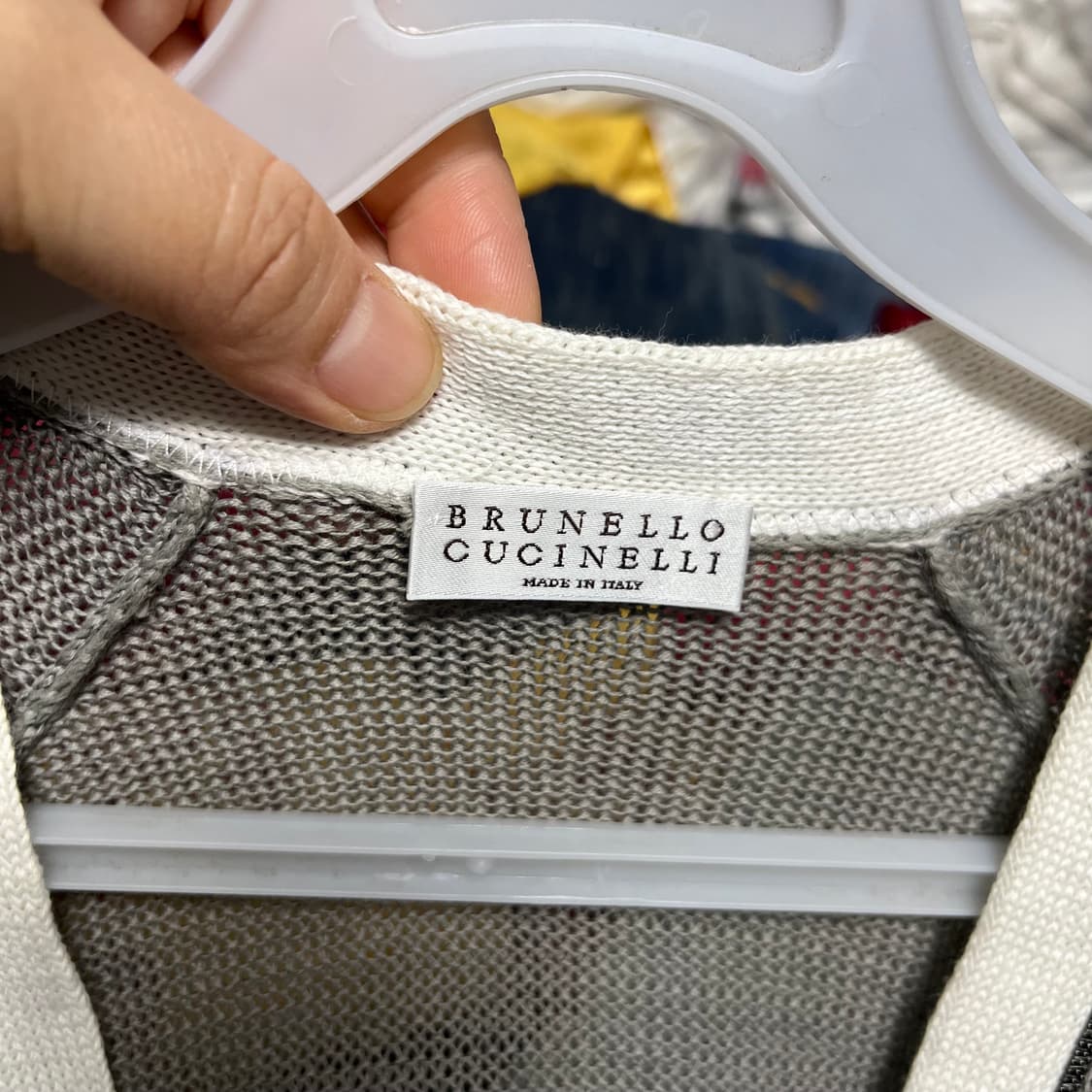 브루넬로 쿠치넬리 니트 집업 가디건 m 상품이미지2