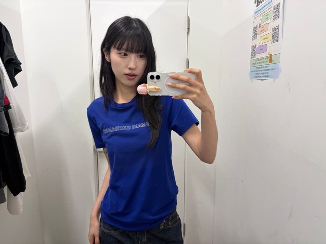 아르마니익스체인지 로고 반팔티 상품이미지4