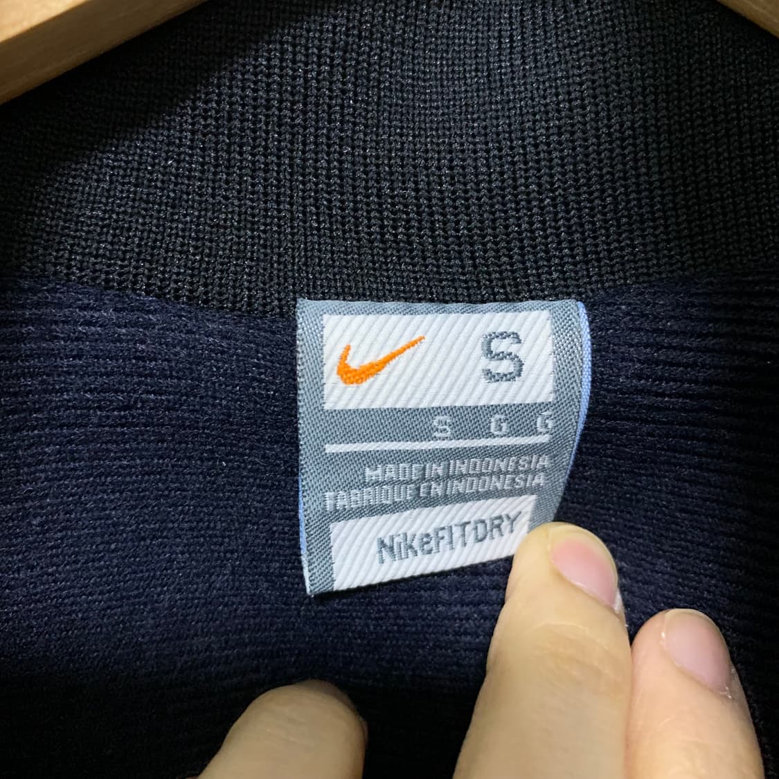 나이키 퀼팅 블루종 자켓 네이비 빈티지 점퍼 남성 S 남녀공용 상품이미지4