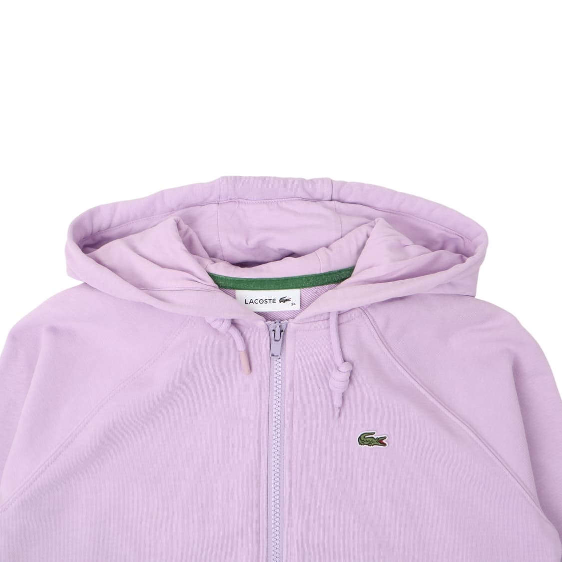라코스테 라이트 퍼플 후드집업 상품이미지2