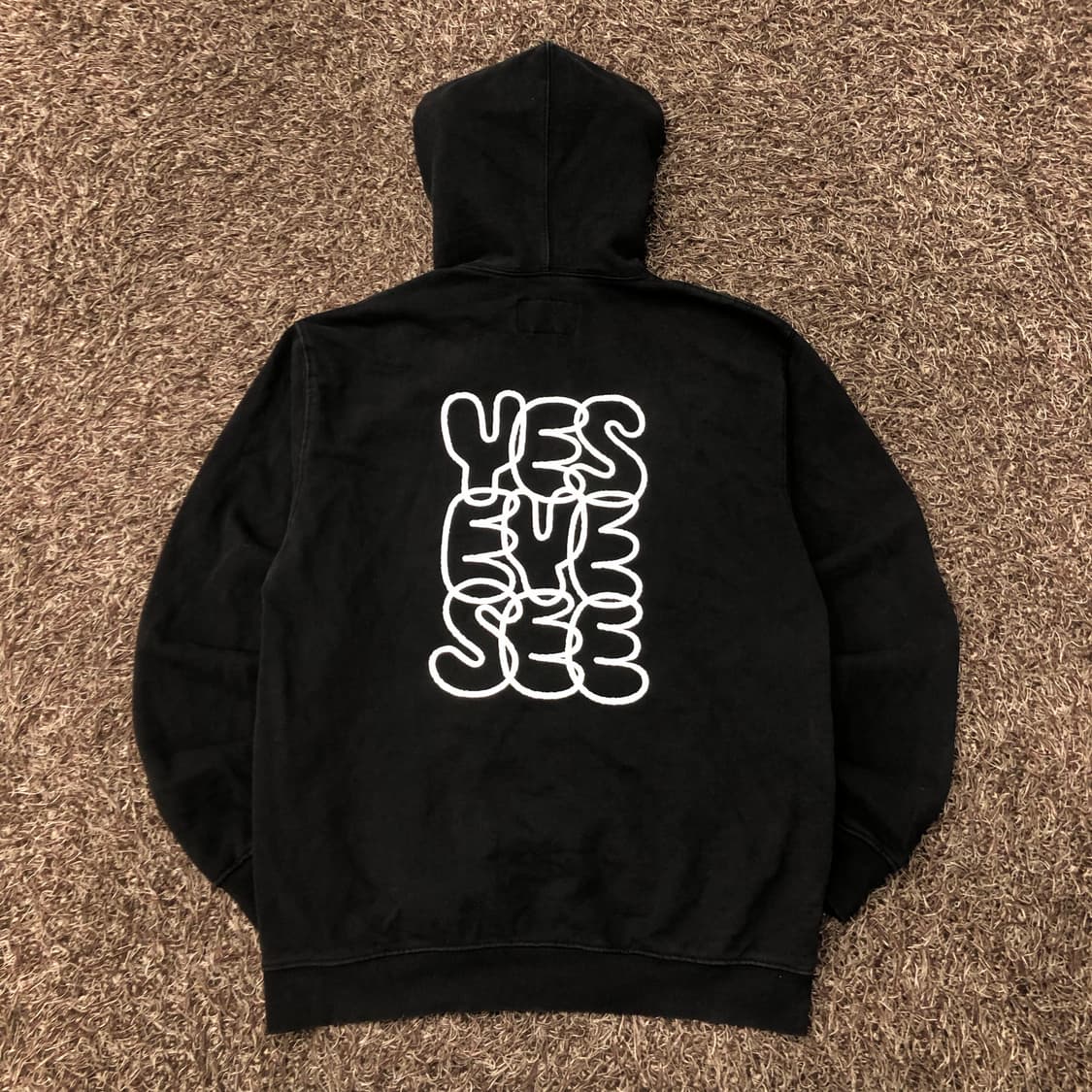 M 예스아이씨 백로고 후드티 상품이미지3