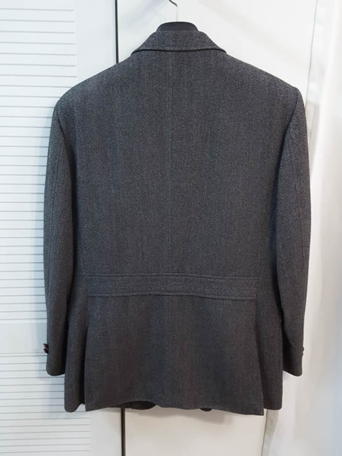 마에스트로 남성 모 캐시미어 헤링본 자켓  상품이미지5
