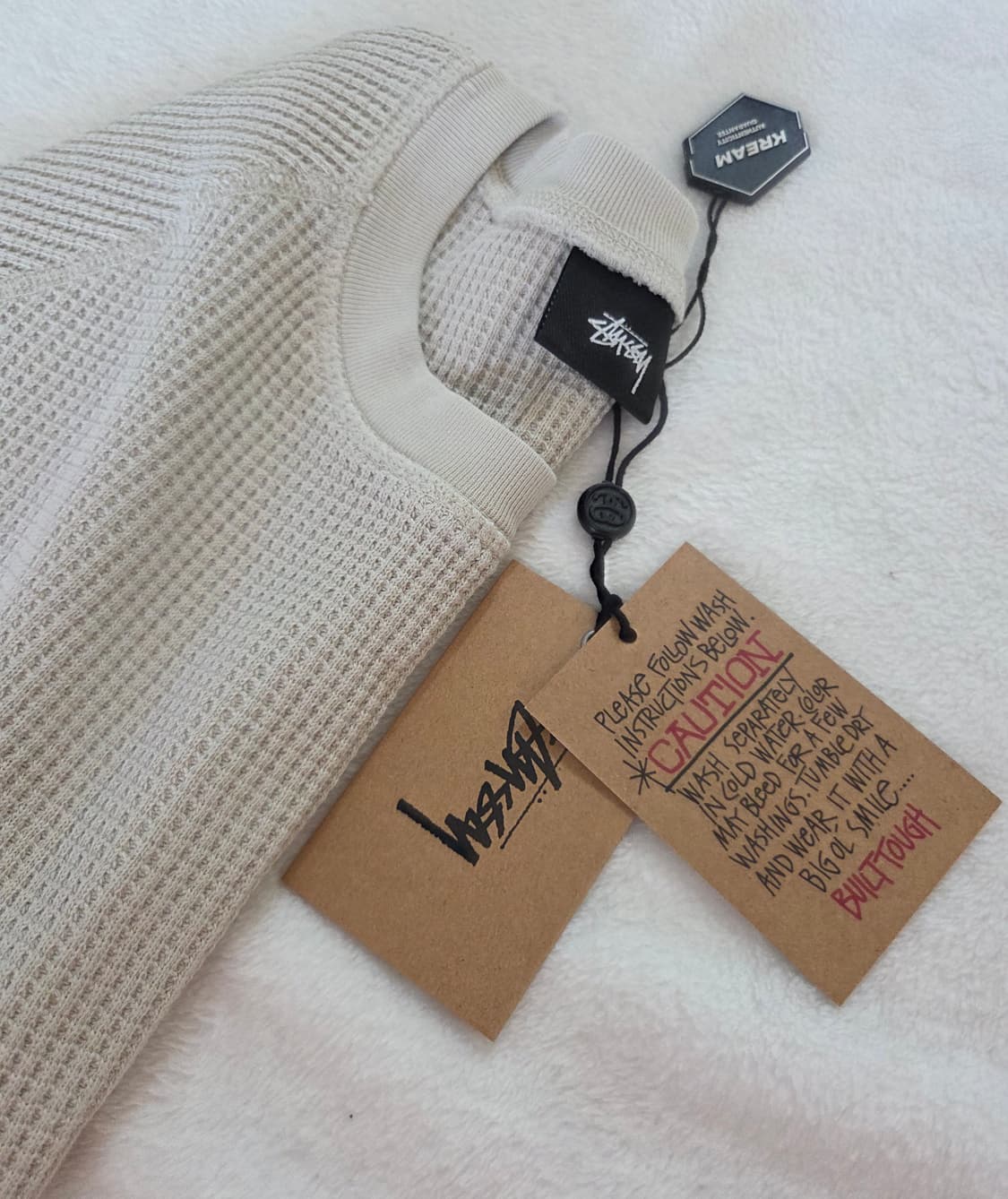 스투시 래글런 써멀 롱슬리브 크루 본 상품이미지4