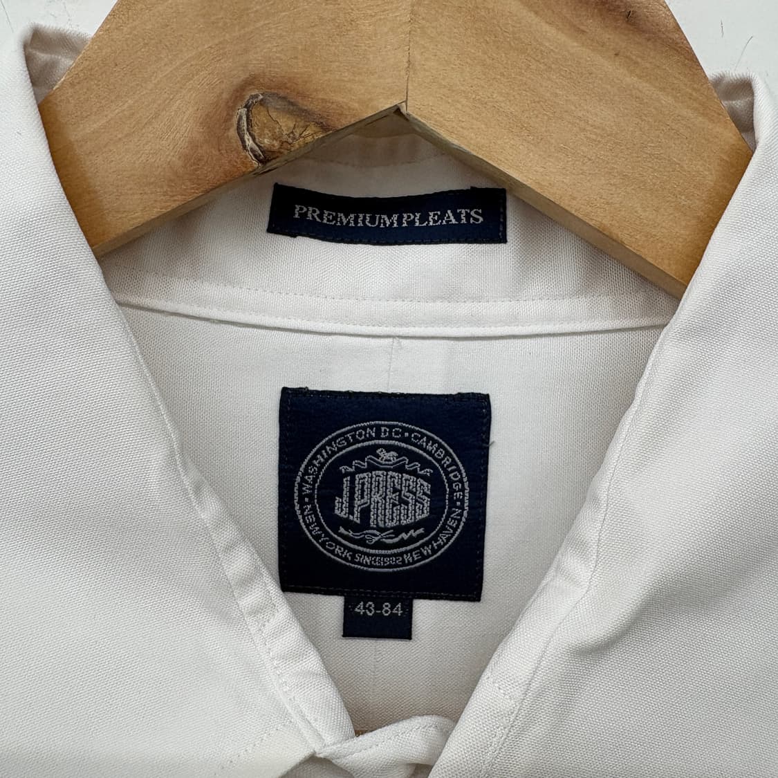 제이프레스 흰색 남방 와이셔츠 남성M 상품이미지3