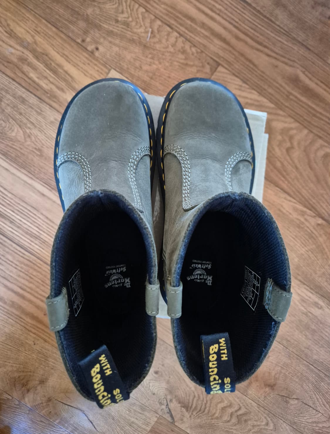 닥터마틴 제브잽 리거 올리브 상품이미지4