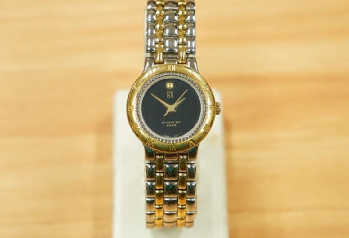 90s 지방시 여성용 콤비 쿼츠 시계 상품이미지1